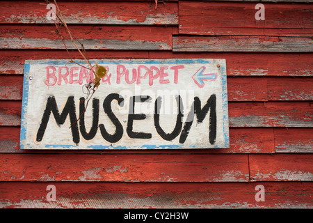 Bread and Puppet Theater, Barton, Vermont, USA Stockfoto