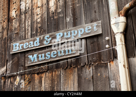 Bread and Puppet Theater, Barton, Vermont, USA Stockfoto