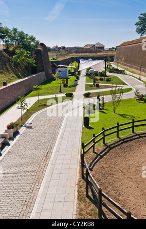 Bastion-Zitadelle von Alba Iulia Stockfoto