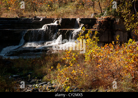 Taughannock Falls State Park niedriger fällt, Trumansburg NY USA Stockfoto