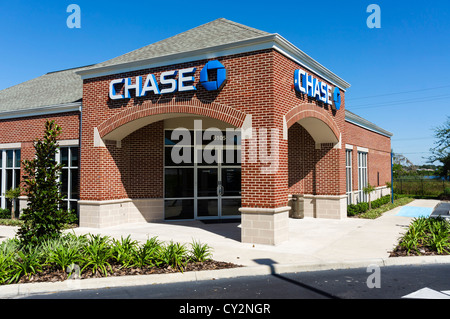 Chase Bank in Winter Haven, Zentral-Florida, USA Stockfoto