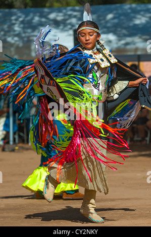 Chumash Indianer Frau Stockfoto