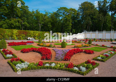 Blume Garten aus dem 18. Jahrhundert Barock Kadriorg-Palast im Kadrioru park Kadriorg Park Tallinn Estland Europa Stockfoto