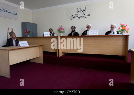 Gerichtsverfahren in Kunduz Afghanistan Stockfoto