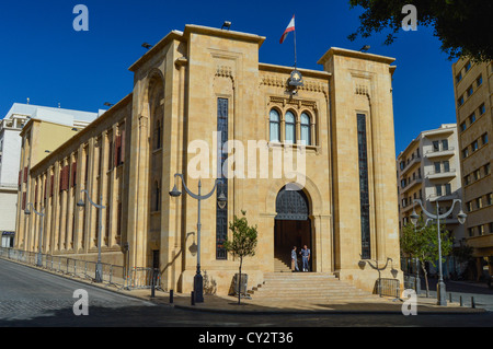 Parlamentsgebäude Beirut, Libanon, Naher Osten Stockfoto