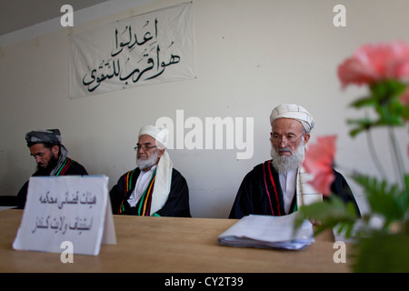 Gerichtsverfahren in Kunduz Afghanistan Stockfoto