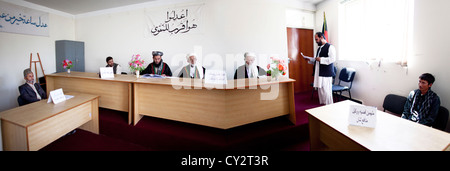 Gerichtsverfahren in Kunduz Afghanistan Stockfoto