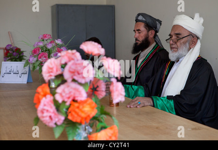 Gerichtsverfahren in Kunduz Afghanistan Stockfoto