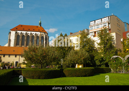 Frantiskanska Zahrada Park Nove Mesto Neustadt Prag Tschechische Republik Europa Stockfoto