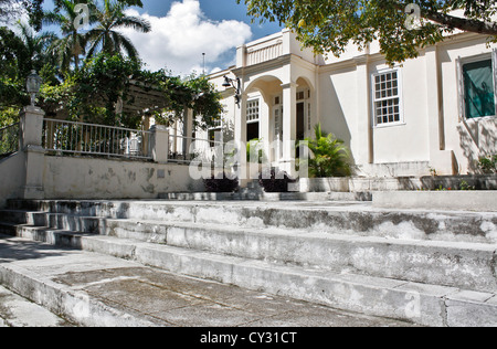 der Eingang zum Ernest Hemmingway House in der Nähe von Havanna, Cuba, 2008 Stockfoto