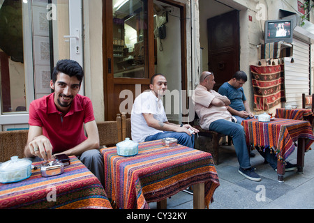 Teeladen in istanbul Stockfoto