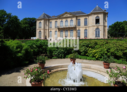 Gärten des Musée Rodin, Paris Stockfoto