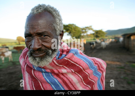 Massai-Stamm in Kenia Stockfoto