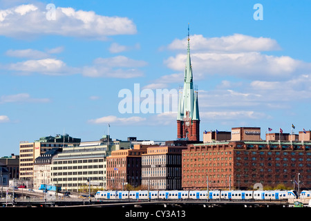 Die Kirche der Heiligen Klara oder Klara-Kirche ist eine Kirche im Zentrum von Stockholm. Stockfoto