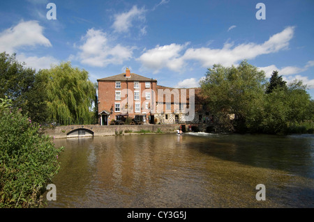 Das Old Mill House Hotel in Harnham Bezirk von Salisbury, Wiltshire, UK. Stockfoto