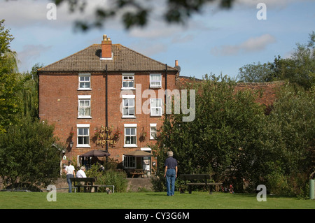 Das Old Mill House Hotel in Harnham Bezirk von Salisbury, Wiltshire, UK. Stockfoto