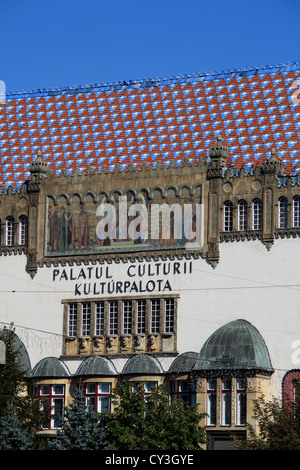 Rumänien, Targu Mures, Kulturpalast, Stockfoto