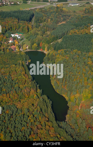 Etang d'Hasselfurt, Bitche, Moselle, Lothringen, Frankreich Stockfoto