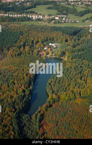 Etang d'Hasselfurt, Bitche, Moselle, Lothringen, Frankreich Stockfoto