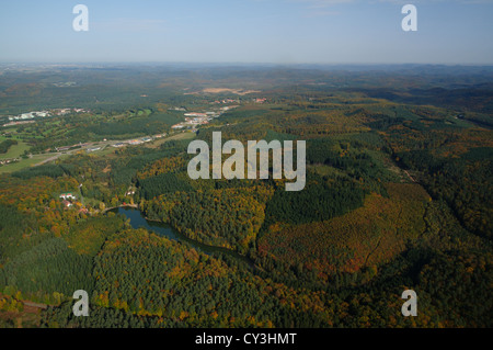 Etang d'Hasselfurt, Bitche, Moselle, Lothringen, Frankreich Stockfoto