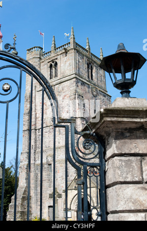 St. Oswald Kirche, Oswestry, Shropshire, England Stockfoto