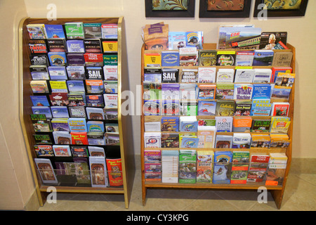 Portland Maine, New England, Scarborough, Marriott Residence Inn Portland Scarborough, Motel, Hotel Hotels Unterkunft Inn Motel Motels, Lobby, Brochur Stockfoto