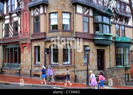 Rhode Island Providence, College Hill, Waterman Street, Eigentumswohnung Wohn-Apartment-Apartments Gebäude Gebäude Gehäuse, Familie Familien Eltern pa Stockfoto