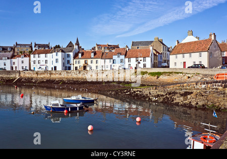 St Monans Harbour East Neuk of Fife Schottland Stockfoto