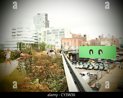 Die High Line New York City Stockfoto