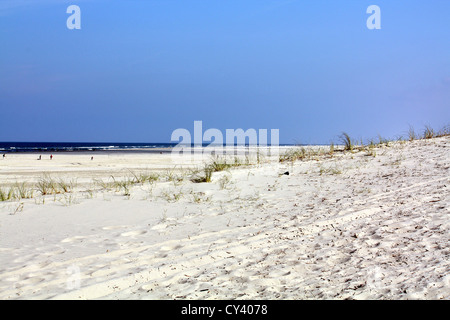 Strand an der Nordsee in der Nähe der Insel Terschelling.Netherlands Stockfoto