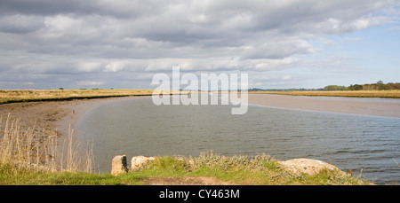 Butley Creek River bei Boyton, Suffolk, England Stockfoto