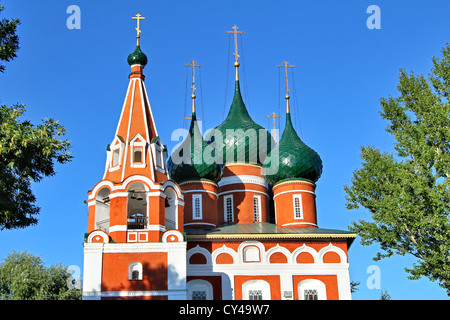 Erzengel-Michael-Kirche in Jaroslawl, Russland Stockfoto