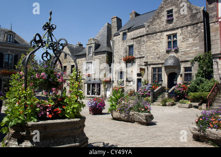 Rochefort En Terre, Morbihan, Bretagne, Frankreich Stockfoto