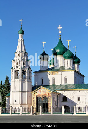 Prophet Elias Kirche in Jaroslawl, Russland Stockfoto