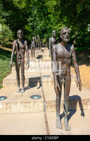 Denkmal für die Opfer des Kommunismus und der Tyrannei der Besatzung in Prag Stockfoto