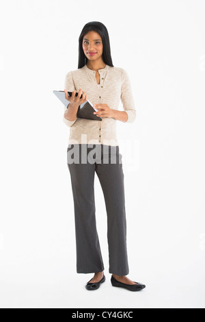 Porträt der Geschäftsfrau, Studio gedreht Stockfoto