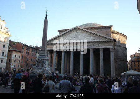 ein schönes Foto von Pantheon, Rom, Geschichte, Reisen, Italien, Photoarkive Stockfoto