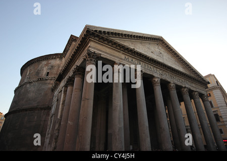 ein schönes Foto von Pantheon, Geschichte, Reisen, Tourismus, Rom, Italien, berühmten Denkmal, historische Gebäude, Photoarkive Stockfoto