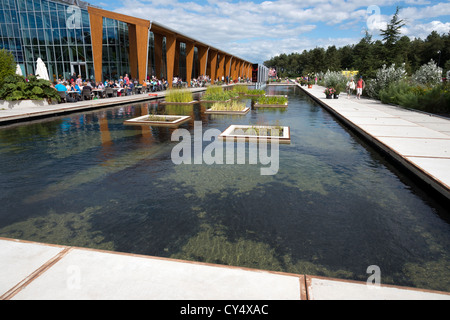 Lakeside Restaurant Villa Flora im Floriade 2012 World Horticultural Expo Venlo Holland Niederlande Stockfoto