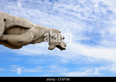 Wasserspeier von Philip Le Bon Tower, Dijon, Cote d ' or, Burgund, Frankreich Stockfoto