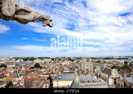 Wasserspeier von Philip Le Bon Turm, Dijon, Frankreich, Europa Stockfoto