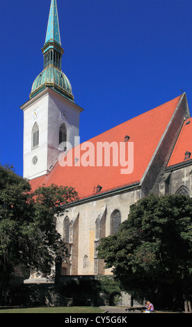 Slowakei, Bratislava, St-Martins Dom, Stockfoto