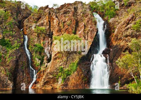 Wangi Falls zu Beginn der Trockenzeit. Stockfoto