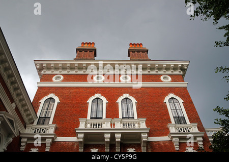 Johnston-Felton-Hay House, ein historisches Wohnhaus gebaut in den späten 1850er Jahren, in Macon, Georgia Stockfoto