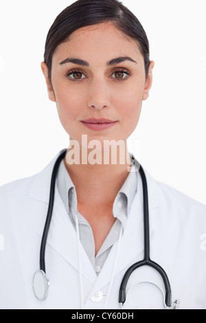 Nahaufnahme von Ärztin Stockfoto