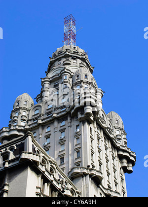 Palacio Salvo, Montevideo, Uruguay, Südamerika Stockfoto