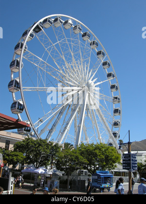 Das Kap Rad an der V&A Waterfront in Kapstadt, Südafrika. Stockfoto