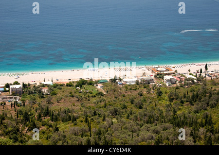 Dhermi Strand, Albanien Stockfoto