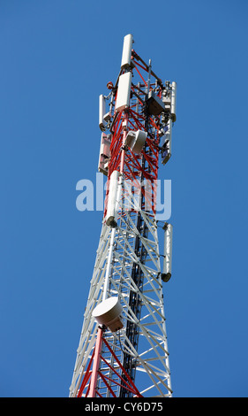 Mobilfunkantenne Turm, Finnland Stockfoto