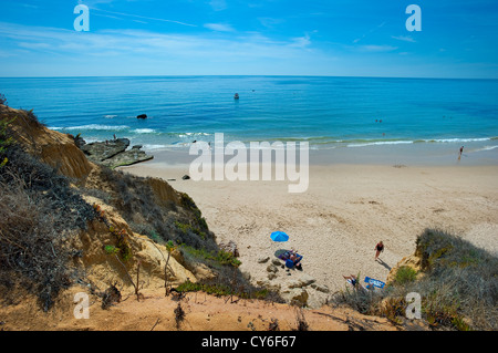 Praia Dos Olhos d Strand, Algarve, Portugal Stockfoto